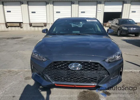 2020 Hyundai Veloster Turbo из США, поврежденный, VIN KMHTH6AB3LU021099